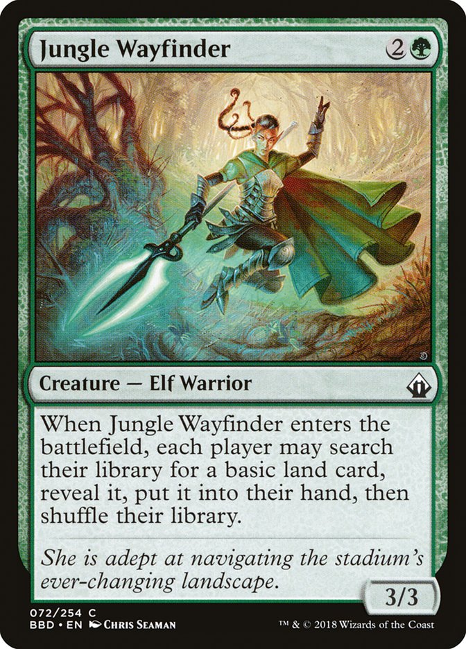 Jungle Wayfinder [Battlebond] | Dragon's Lair Comics and Fantasy Houston TX