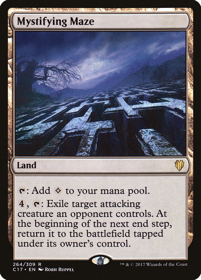 Mystifying Maze [Commander 2017] | Dragon's Lair Comics and Fantasy Houston TX