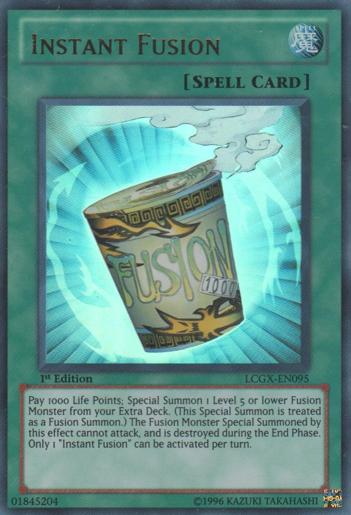 Instant Fusion [LCGX-EN095] Ultra Rare | Dragon's Lair Comics and Fantasy Houston TX