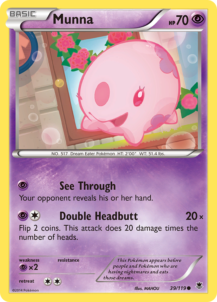 Munna (39/119) [XY: Phantom Forces] | Dragon's Lair Comics and Fantasy Houston TX