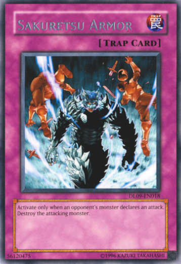 Sakuretsu Armor (Silver) [DL09-EN018] Rare | Dragon's Lair Comics and Fantasy Houston TX