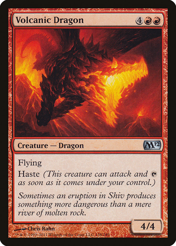 Volcanic Dragon [Magic 2012] | Dragon's Lair Comics and Fantasy Houston TX