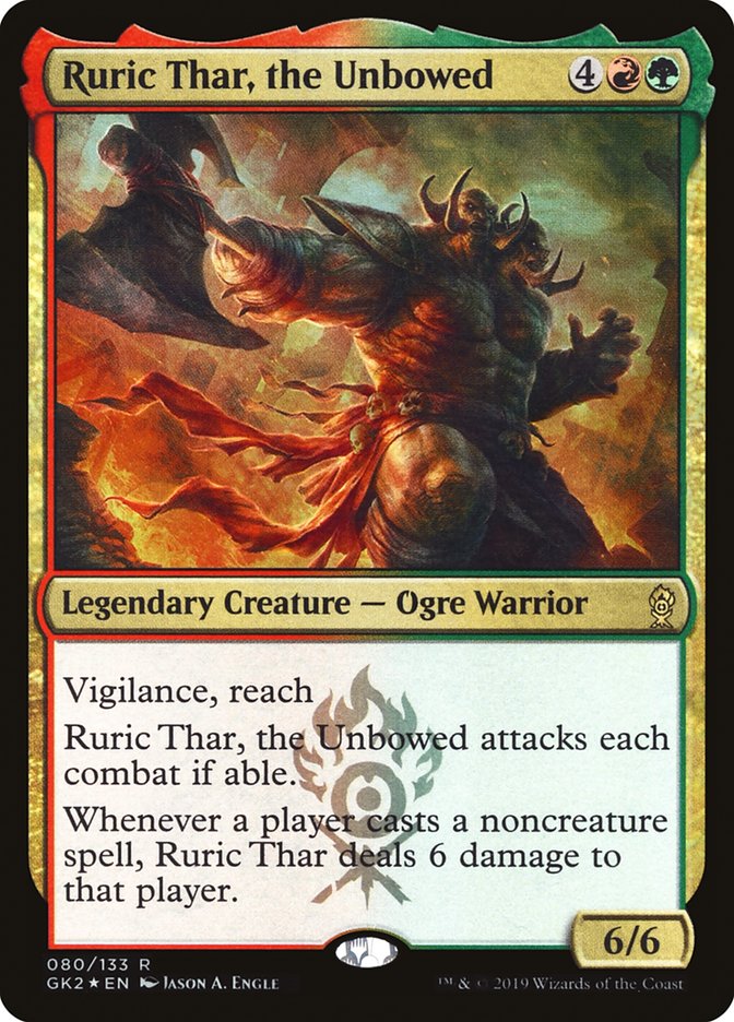 Ruric Thar, the Unbowed [Ravnica Allegiance Guild Kit] | Dragon's Lair Comics and Fantasy Houston TX