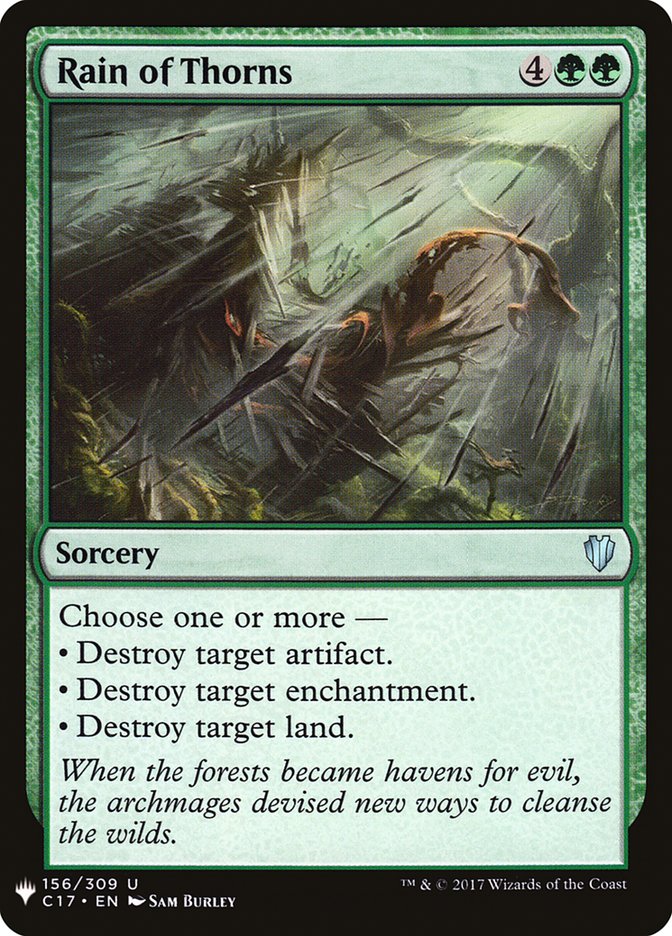 Rain of Thorns [Mystery Booster] | Dragon's Lair Comics and Fantasy Houston TX