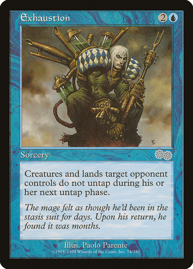 Exhaustion [Urza's Saga] | Dragon's Lair Comics and Fantasy Houston TX