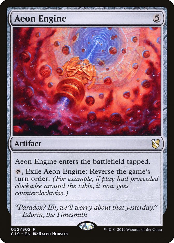 Aeon Engine [Commander 2019] | Dragon's Lair Comics and Fantasy Houston TX