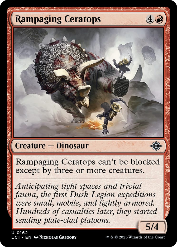 Rampaging Ceratops [The Lost Caverns of Ixalan] | Dragon's Lair Comics and Fantasy Houston TX