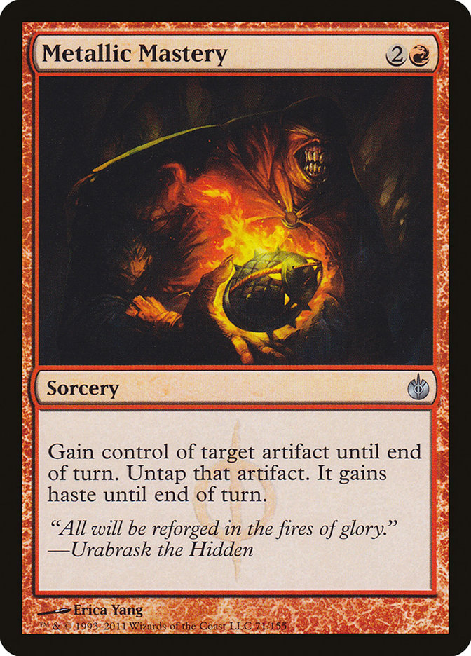 Metallic Mastery [Mirrodin Besieged] | Dragon's Lair Comics and Fantasy Houston TX