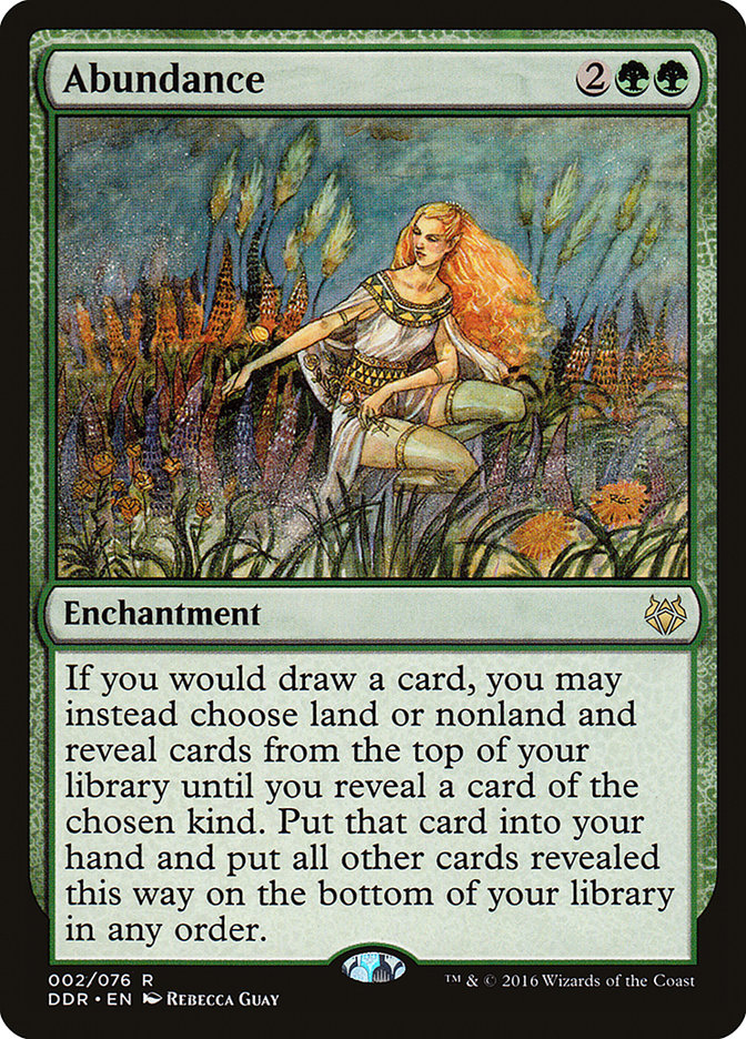 Abundance [Duel Decks: Nissa vs. Ob Nixilis] | Dragon's Lair Comics and Fantasy Houston TX