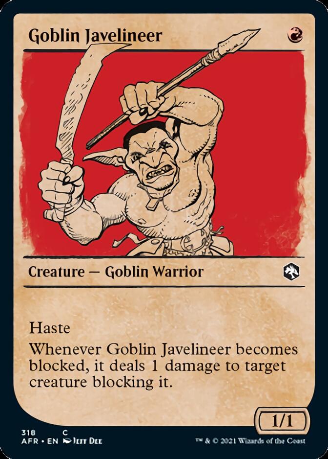 Goblin Javelineer (Showcase) [Dungeons & Dragons: Adventures in the Forgotten Realms] | Dragon's Lair Comics and Fantasy Houston TX