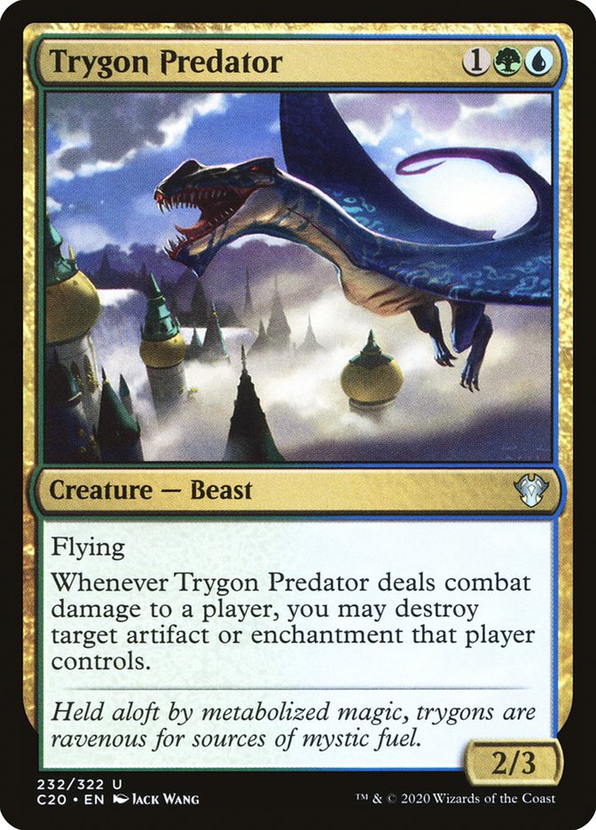 Trygon Predator [Commander 2020] | Dragon's Lair Comics and Fantasy Houston TX