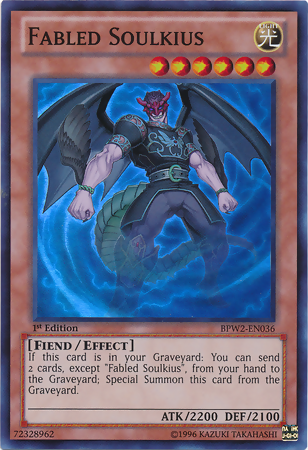 Fabled Soulkius [BPW2-EN036] Super Rare | Dragon's Lair Comics and Fantasy Houston TX