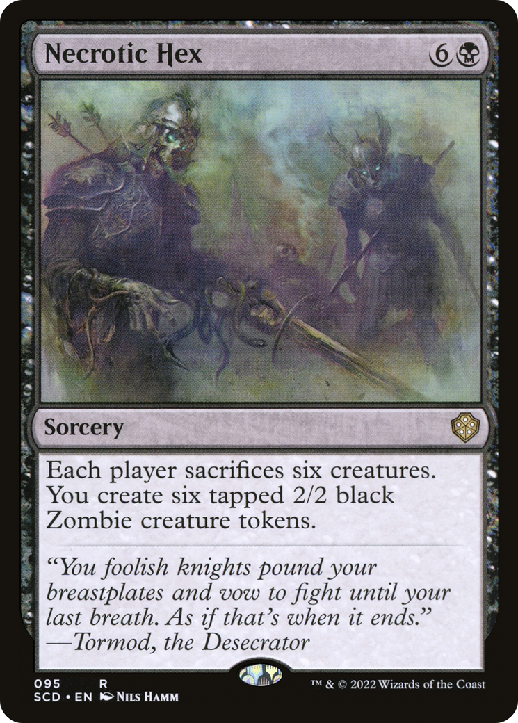 Necrotic Hex [Starter Commander Decks] | Dragon's Lair Comics and Fantasy Houston TX