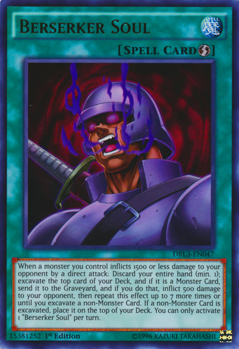 Berserker Soul [DRL3-EN047] Ultra Rare | Dragon's Lair Comics and Fantasy Houston TX