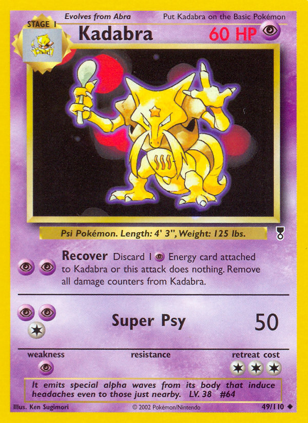 Kadabra (49/110) [Legendary Collection] | Dragon's Lair Comics and Fantasy Houston TX