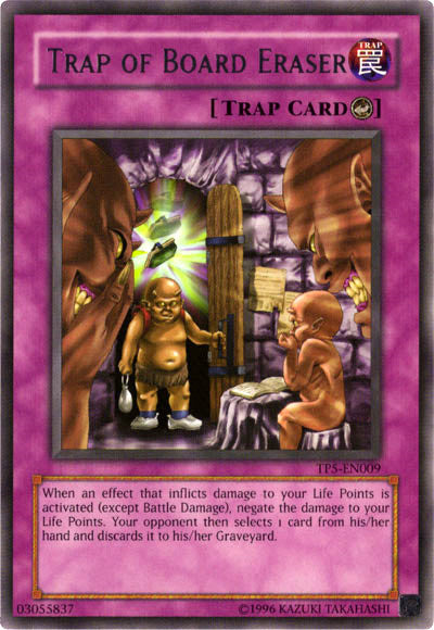 Trap of Board Eraser [TP5-EN009] Rare | Dragon's Lair Comics and Fantasy Houston TX