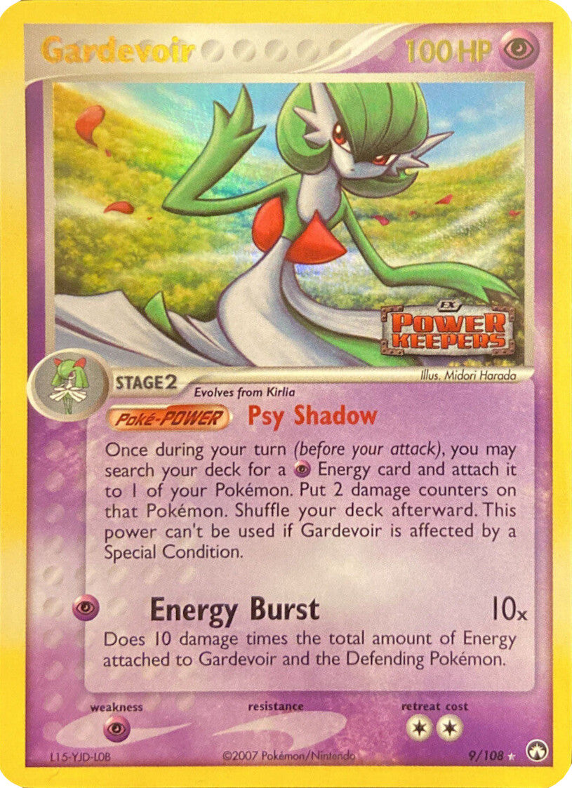 Gardevoir (9/108) (Stamped) [EX: Power Keepers] | Dragon's Lair Comics and Fantasy Houston TX