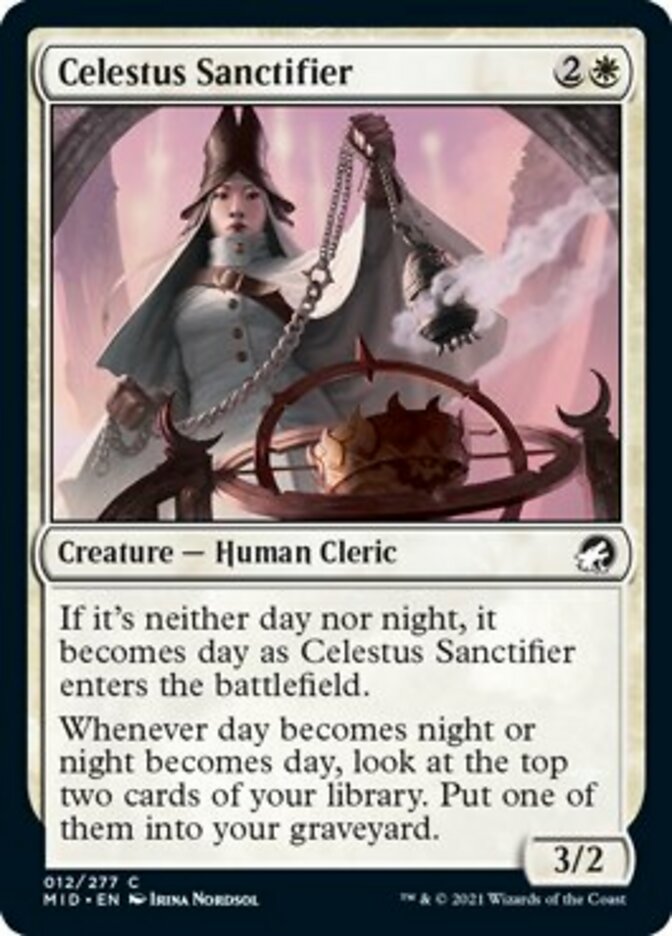 Celestus Sanctifier [Innistrad: Midnight Hunt] | Dragon's Lair Comics and Fantasy Houston TX