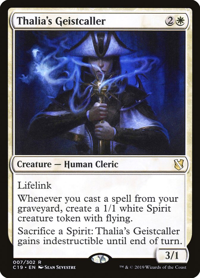 Thalia's Geistcaller [Commander 2019] | Dragon's Lair Comics and Fantasy Houston TX