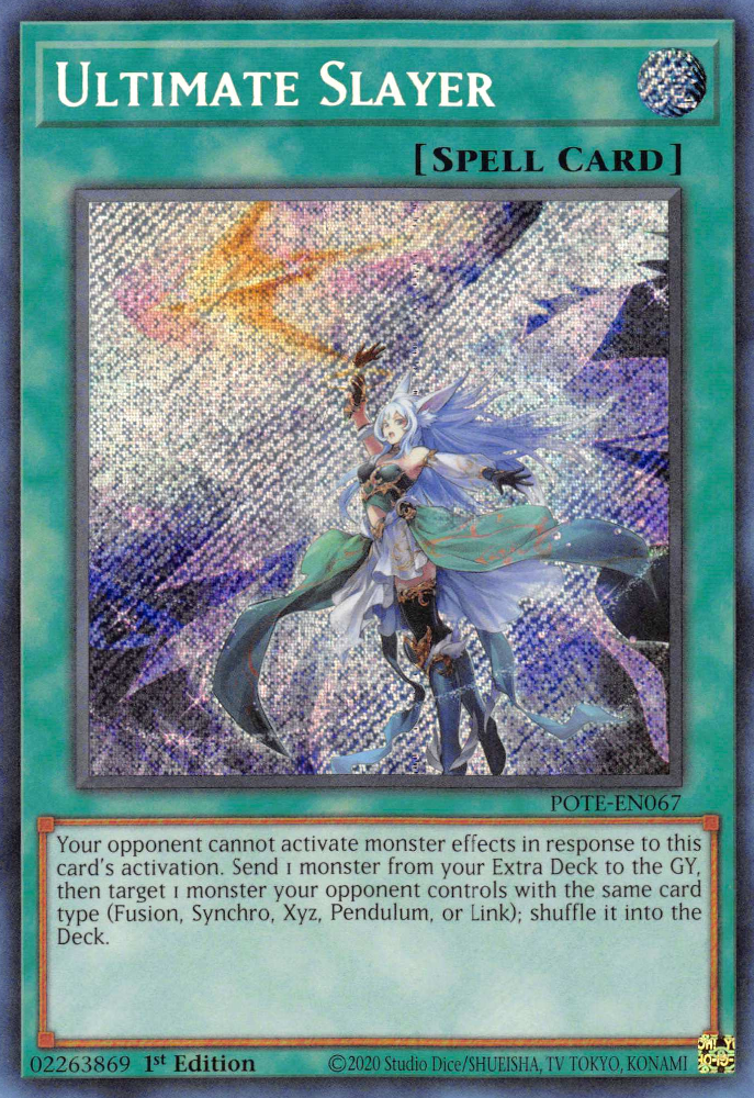 Ultimate Slayer [POTE-EN067] Secret Rare | Dragon's Lair Comics and Fantasy Houston TX