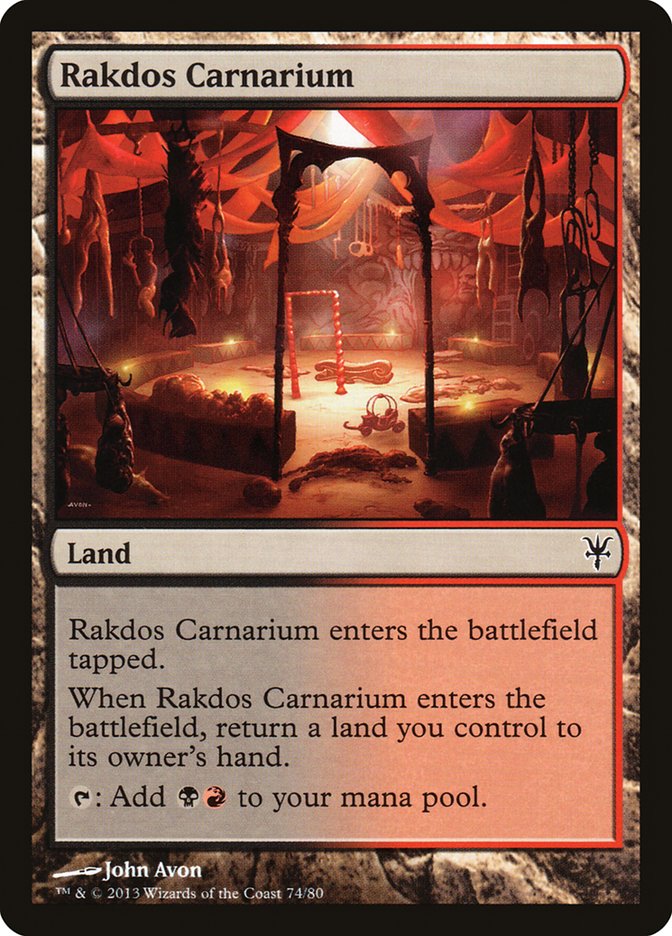 Rakdos Carnarium [Duel Decks: Sorin vs. Tibalt] | Dragon's Lair Comics and Fantasy Houston TX