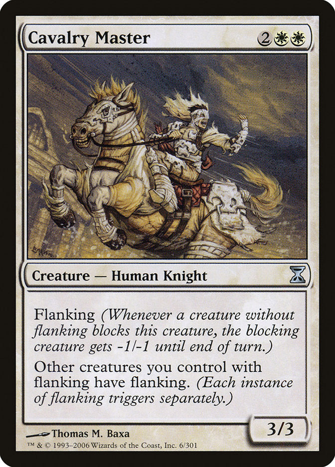Cavalry Master [Time Spiral] | Dragon's Lair Comics and Fantasy Houston TX
