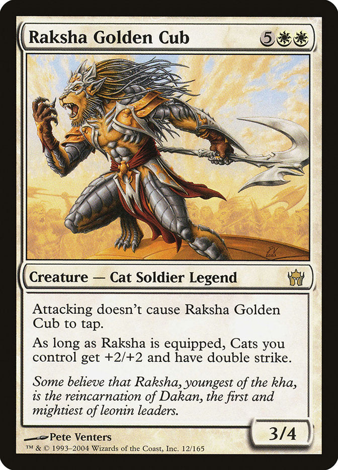 Raksha Golden Cub [Fifth Dawn] | Dragon's Lair Comics and Fantasy Houston TX