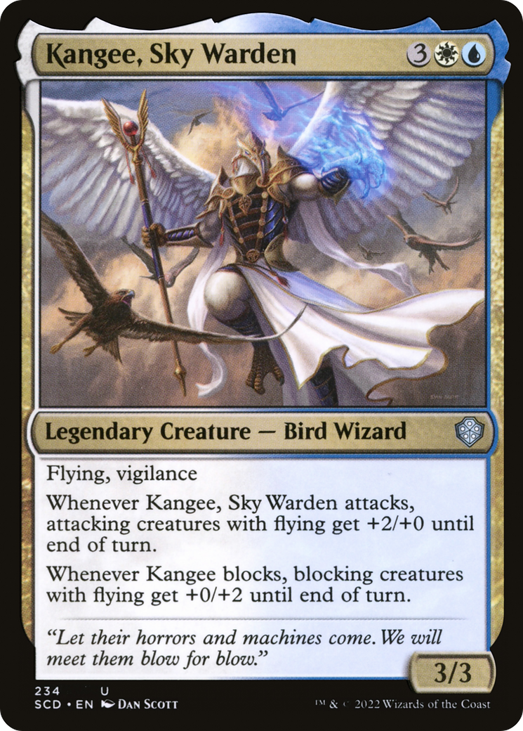 Kangee, Sky Warden [Starter Commander Decks] | Dragon's Lair Comics and Fantasy Houston TX