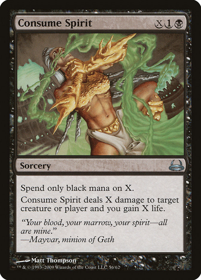Consume Spirit [Duel Decks: Divine vs. Demonic] | Dragon's Lair Comics and Fantasy Houston TX