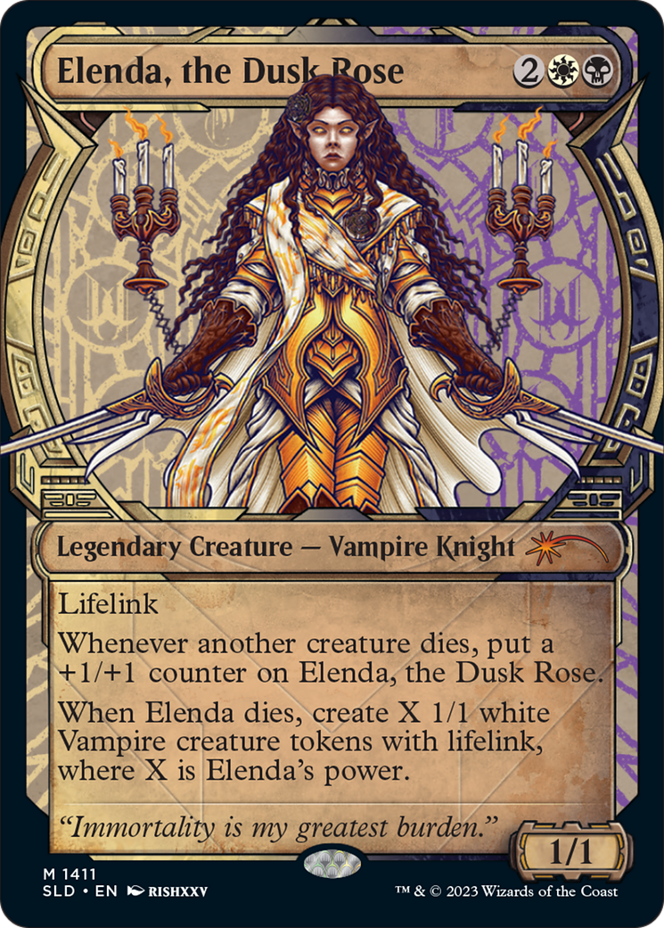 Elenda, the Dusk Rose [Secret Lair Drop Series] | Dragon's Lair Comics and Fantasy Houston TX
