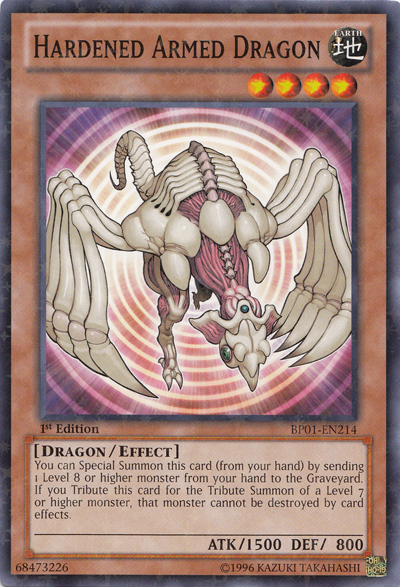 Hardened Armed Dragon [BP01-EN214] Starfoil Rare | Dragon's Lair Comics and Fantasy Houston TX