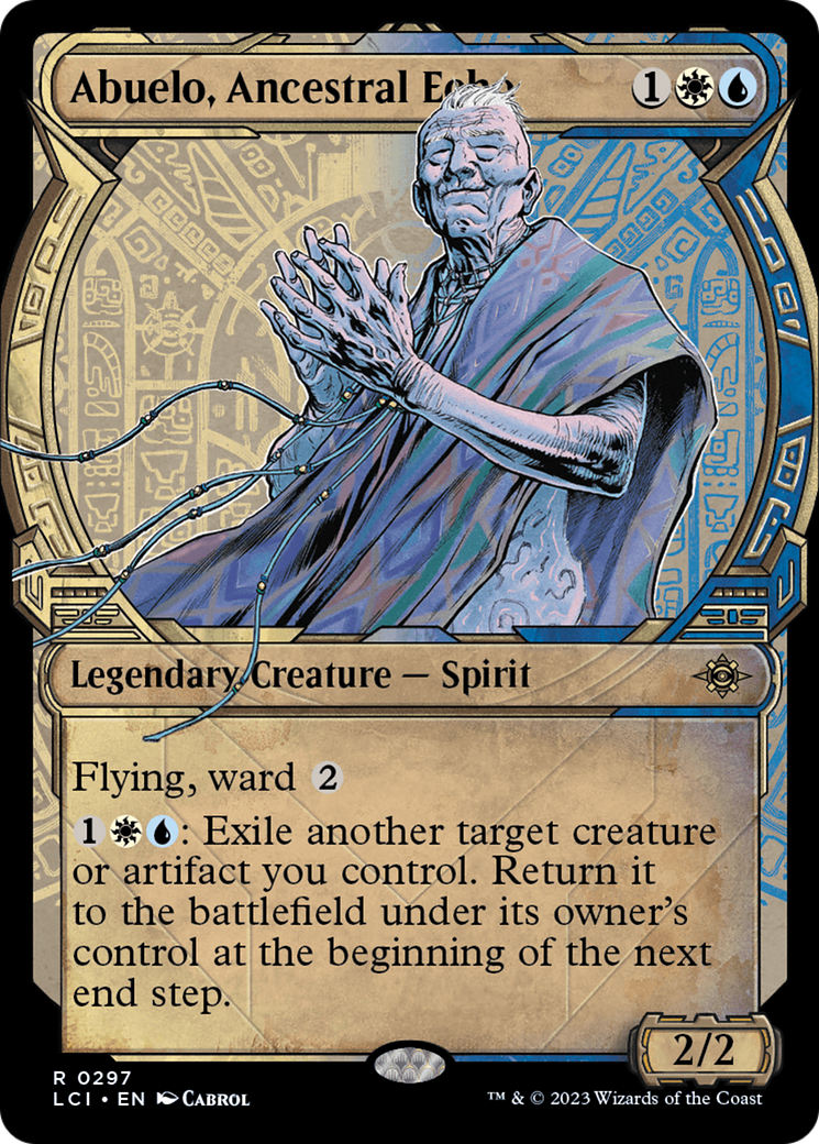 Abuelo, Ancestral Echo (Showcase) [The Lost Caverns of Ixalan] | Dragon's Lair Comics and Fantasy Houston TX