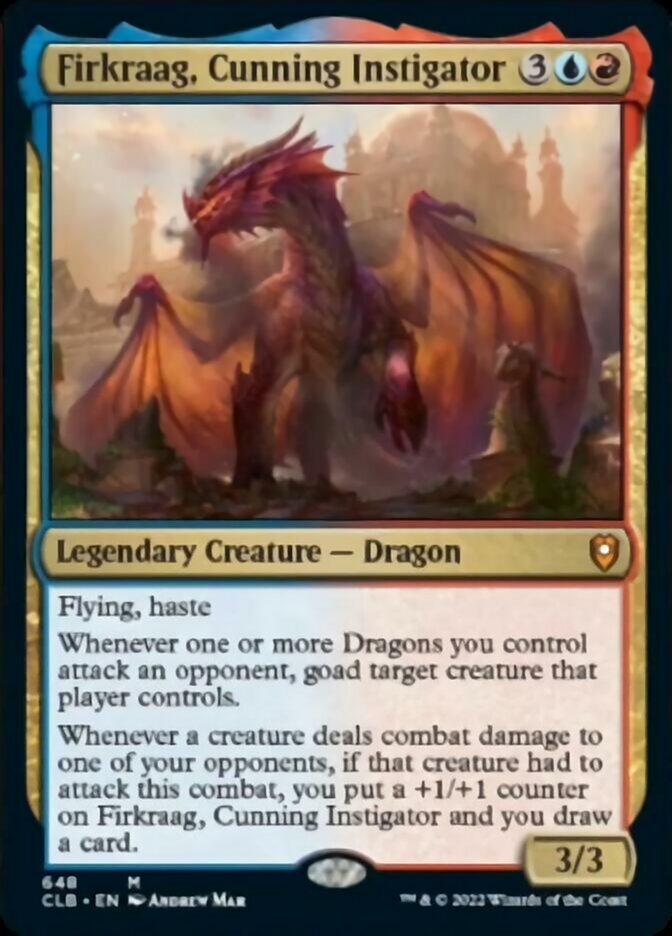 Firkraag, Cunning Instigator [Commander Legends: Battle for Baldur's Gate] | Dragon's Lair Comics and Fantasy Houston TX