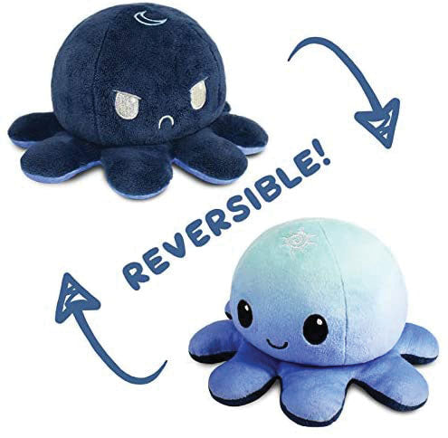 Plush Reversible Octopus: Day and Night | Dragon's Lair Comics and Fantasy Houston TX