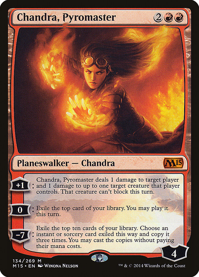 Chandra, Pyromaster [Magic 2015] | Dragon's Lair Comics and Fantasy Houston TX
