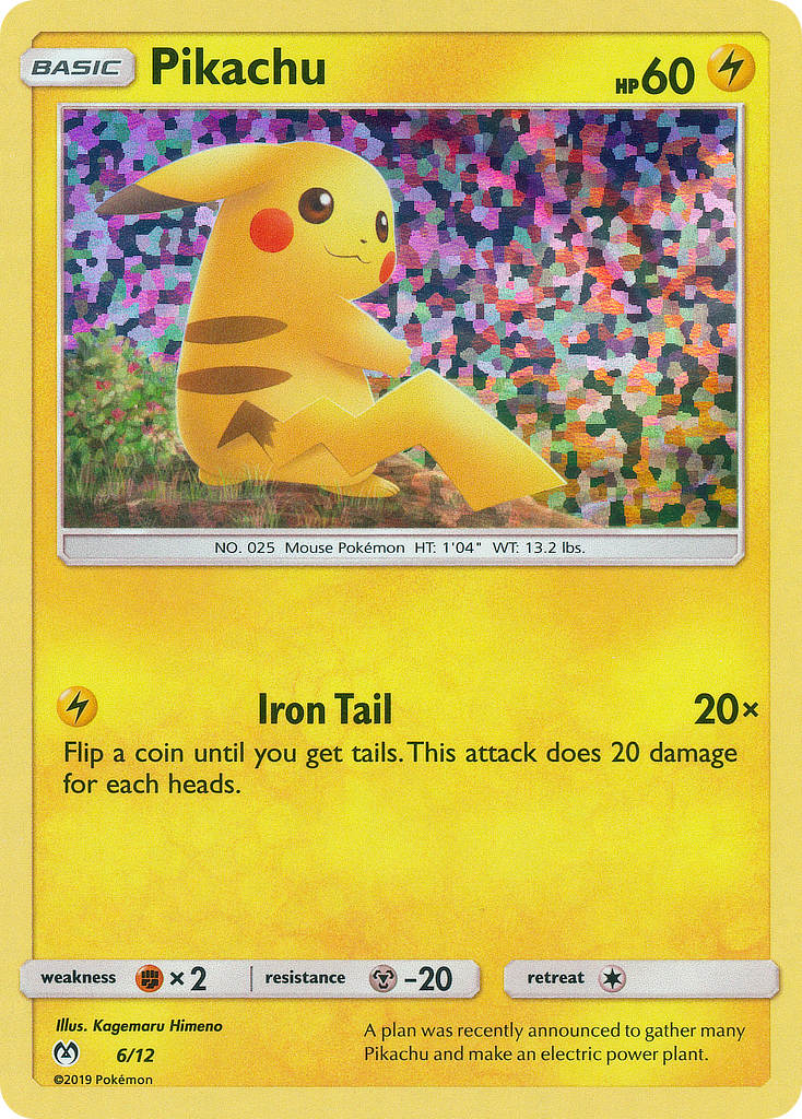 Pikachu (6/12) [McDonald's Promos: 2019 Collection] | Dragon's Lair Comics and Fantasy Houston TX