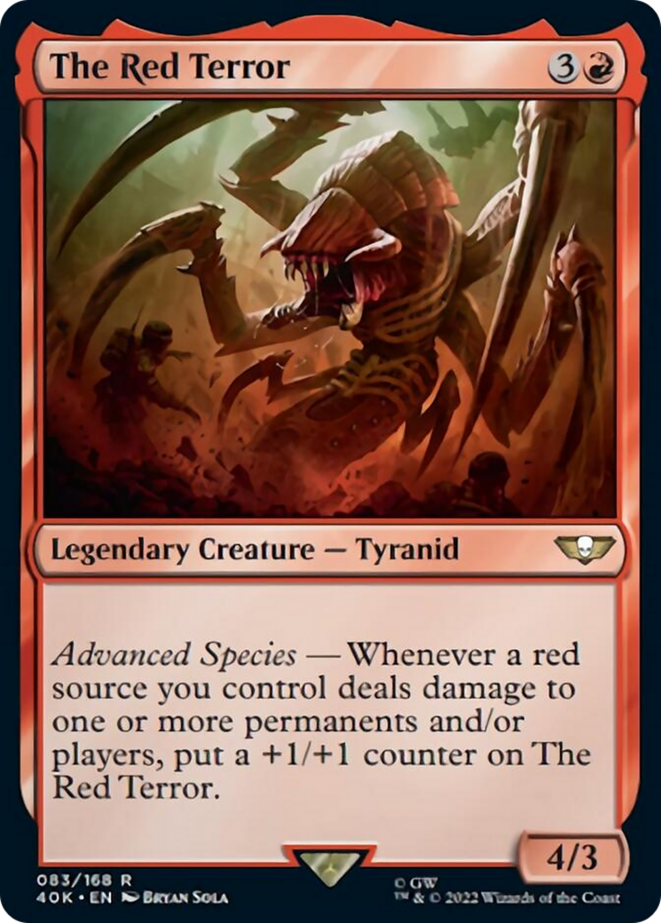 The Red Terror (Surge Foil) [Warhammer 40,000] | Dragon's Lair Comics and Fantasy Houston TX