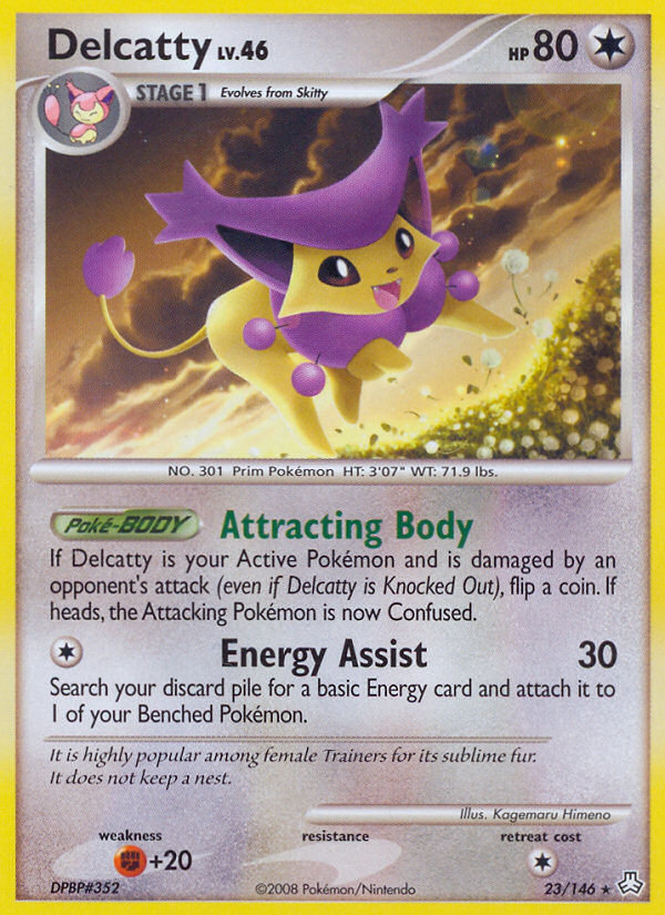 Delcatty (23/146) [Diamond & Pearl: Legends Awakened] | Dragon's Lair Comics and Fantasy Houston TX
