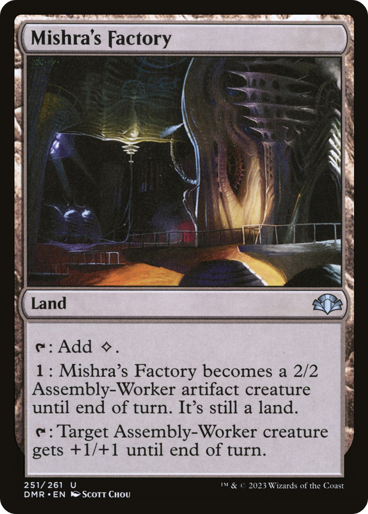 Mishra's Factory [Dominaria Remastered] | Dragon's Lair Comics and Fantasy Houston TX