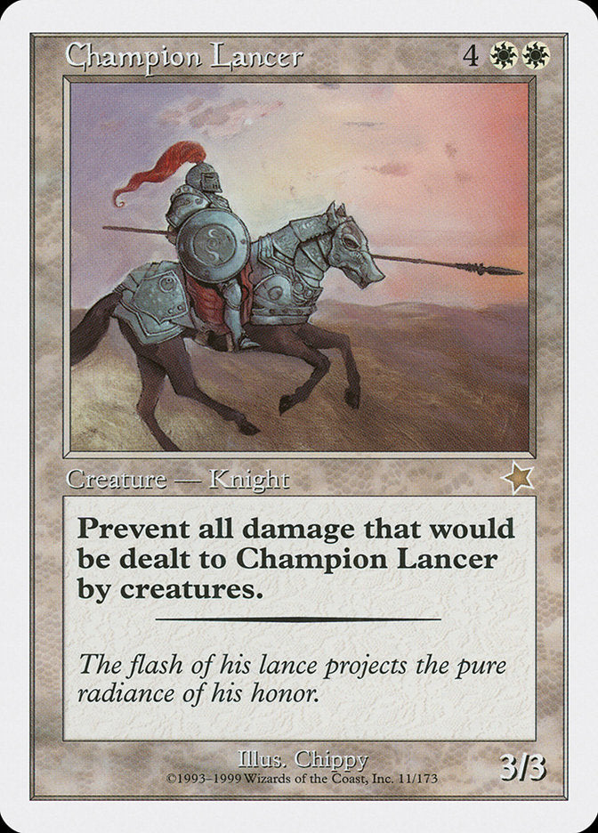 Champion Lancer [Starter 1999] | Dragon's Lair Comics and Fantasy Houston TX