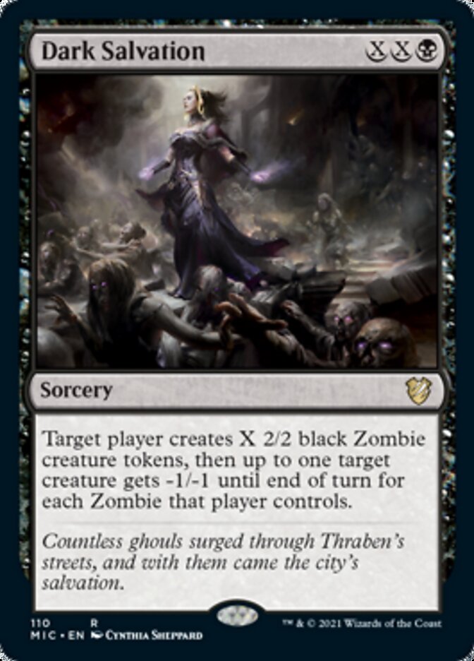 Dark Salvation [Innistrad: Midnight Hunt Commander] | Dragon's Lair Comics and Fantasy Houston TX