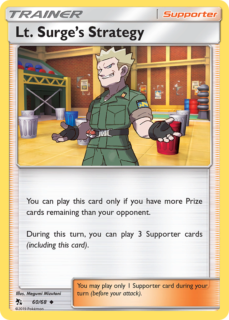 Lt. Surge's Strategy (60/68) [Sun & Moon: Hidden Fates] | Dragon's Lair Comics and Fantasy Houston TX