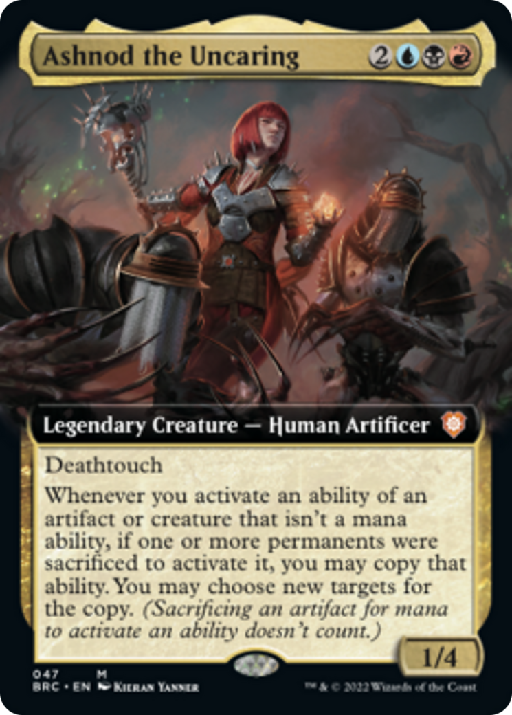 Ashnod the Uncaring (Extended Art) [The Brothers' War Commander] | Dragon's Lair Comics and Fantasy Houston TX