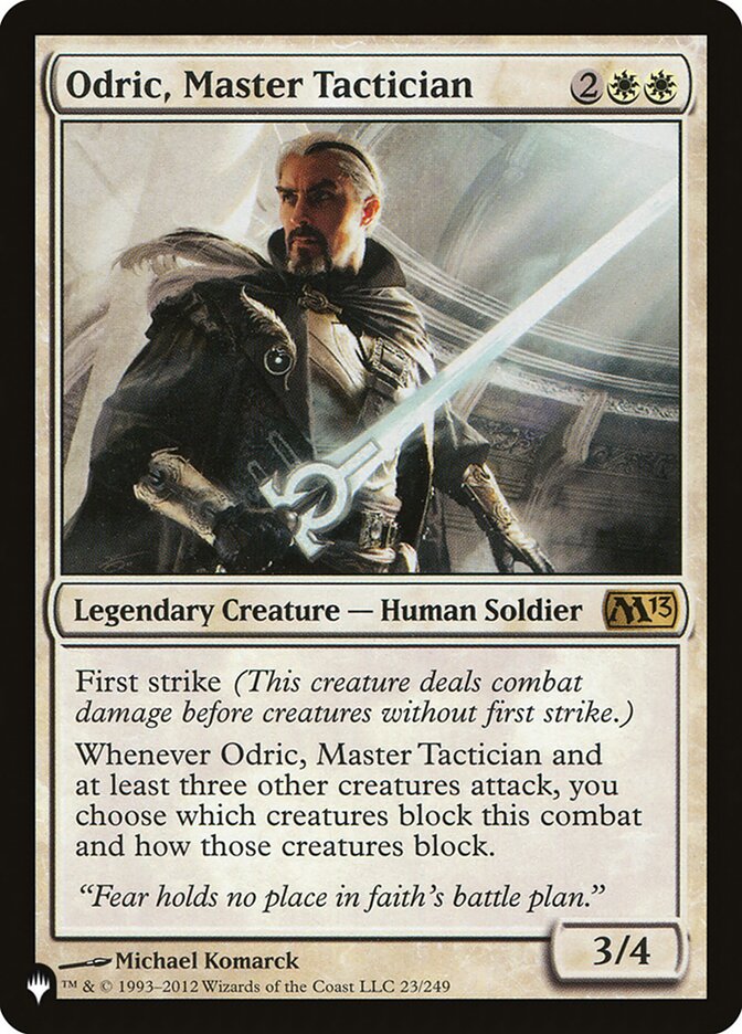 Odric, Master Tactician [The List] | Dragon's Lair Comics and Fantasy Houston TX