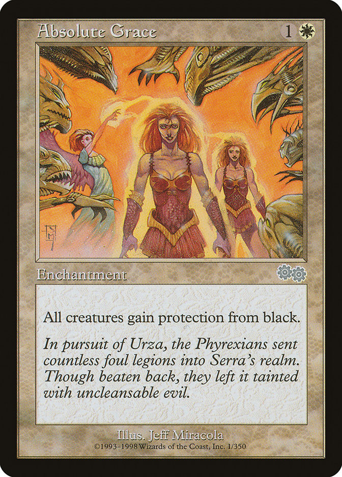 Absolute Grace [Urza's Saga] | Dragon's Lair Comics and Fantasy Houston TX