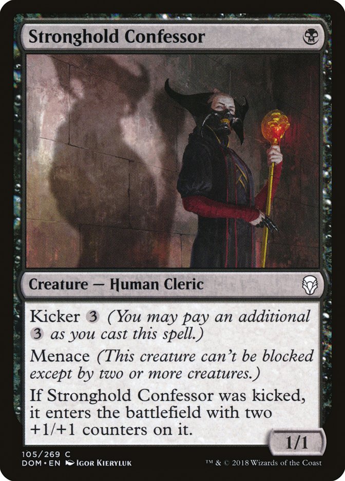 Stronghold Confessor [Dominaria] | Dragon's Lair Comics and Fantasy Houston TX