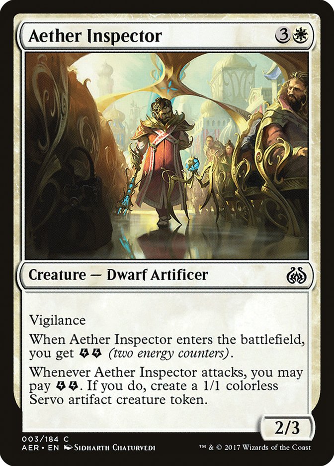 Aether Inspector [Aether Revolt] | Dragon's Lair Comics and Fantasy Houston TX