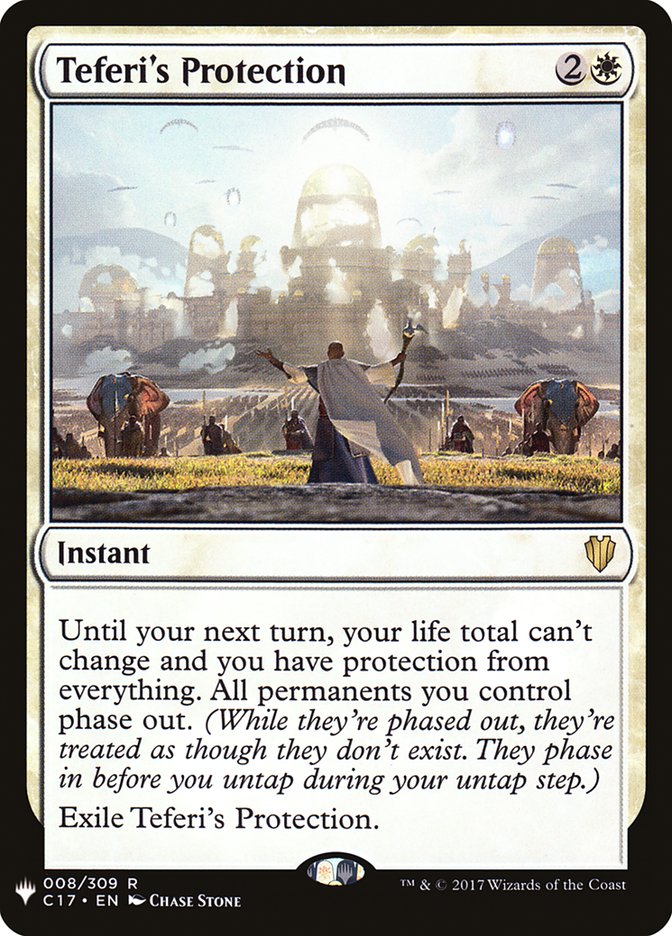 Teferi's Protection [Mystery Booster] | Dragon's Lair Comics and Fantasy Houston TX