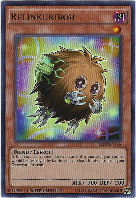 Relinkuriboh [JUMP-EN076] Ultra Rare | Dragon's Lair Comics and Fantasy Houston TX