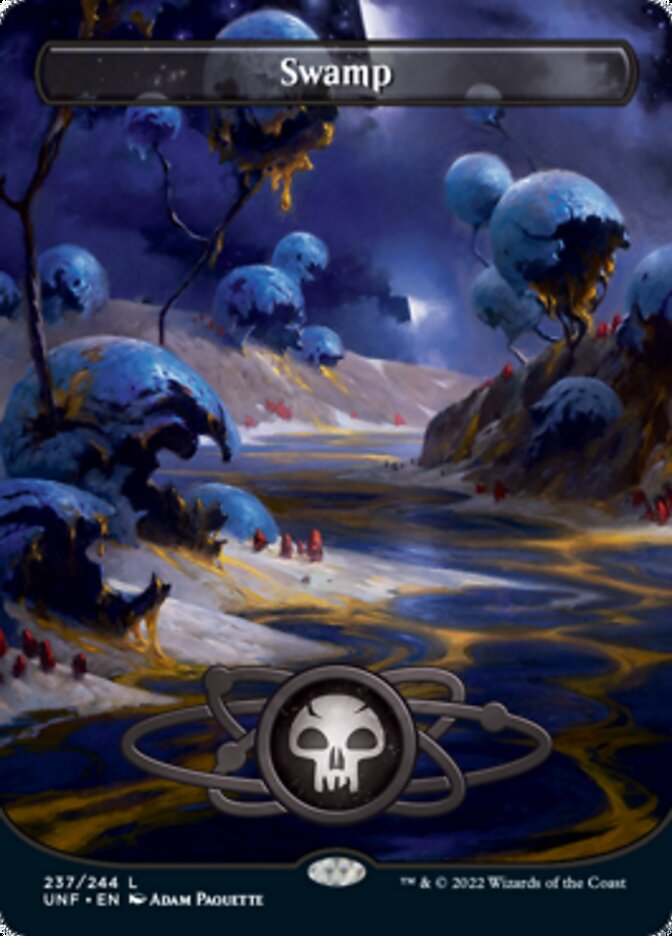 Swamp (237) (Planetary Space-ic Land) [Unfinity] | Dragon's Lair Comics and Fantasy Houston TX